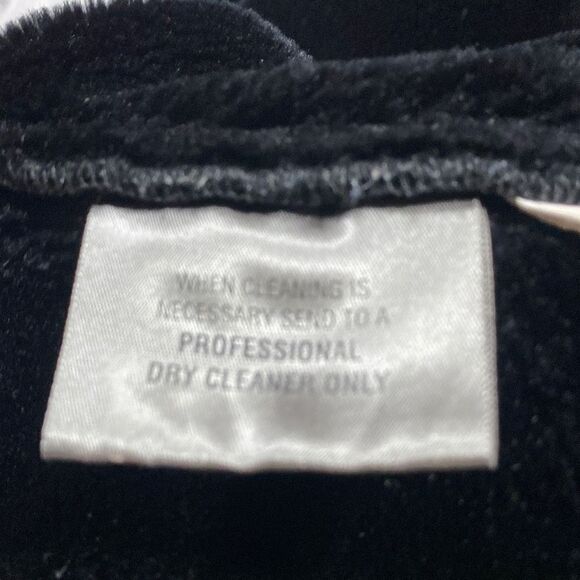 Wilson's Leather Faux Suede Real Fox Fur Removable Collar Zip-Up Jacket Coat Bla - Picture 15 of 15